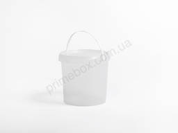 2.25 L food grade plastic bucket (container) from manufacturer (Prime Box)