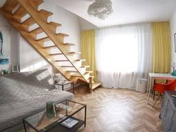 3-комнатная, двухуровневая квартира в Кракове