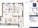 3-комнатная квартира 61,3 м² | Мокотув, ул. Бартыцка 24B | Лоджия | Паркинг - zdjęcie 15