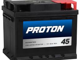 Аккумулятор PROTON 45Ah 350A EN ПРАВЫЙ ПЛЮС акумулятор Згеж