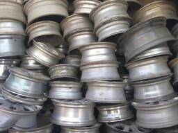 Aluminum alloy wheel scrap