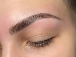 Брови та вії (фарбування, ламінування, корекція)