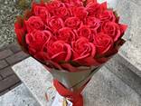 Bukiet mydlany kwiaty mydlane róże. Prezent na 18 Urodziny, Ślub - фото 3