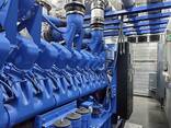 Czarno-biały generator diesla MTU 2 MW 2018 pojemnik - zdjęcie 1
