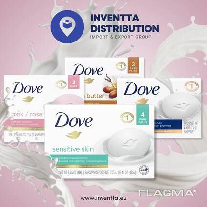 Dove 90gr, mydło stałe DOVE, różnorodność smaków, hurt