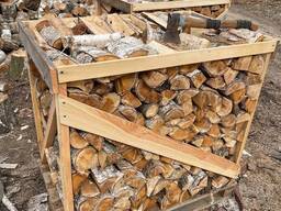 Drewno suche kominkowe opałowe 1MP 350 kg