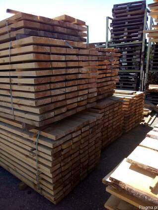 Edge-surfaced lumber, conifer (pine)