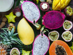 Экзотические Фрукты Чай Кокосовое Масло Специи