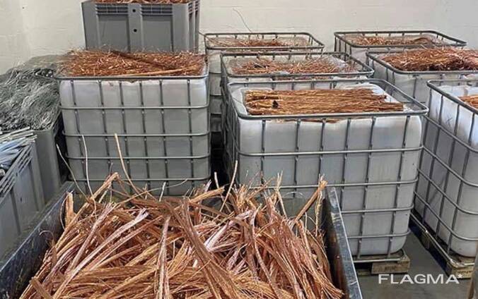 Granulat miedziany 99,9% z recyklingu kabli / Copper Granules