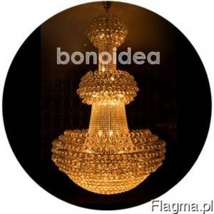 Хрустальная люстра 106 х 180 см