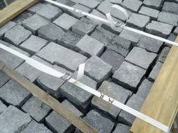 Kostka Granitowa Czarna "Francuska" Gabro 10x10x5 cm!