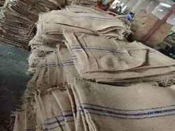 Large Jute Sack Bag Burlap //Sack Cocoa Bean 60 KG jute