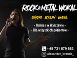 Lekcje Wokalu Metalowego i Rockowego– Scream, Growl, Śpiew z Chrypą. Wokal Ekstremalny - zdjęcie 2