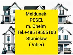 Meldunek, PESEL, Chełm