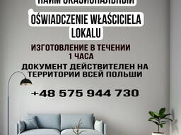 Найм окказиональный/ Najem okazjonalny
