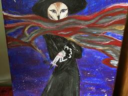 Obraz zwany unoszącymi się myślami