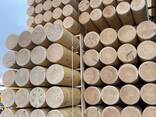Продам брус оцилиндрованный, колья окорованные - zdjęcie 1