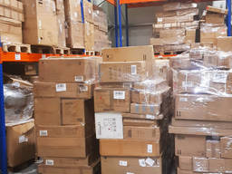 Паллеты с новым товаром садовая мебель, игрушки