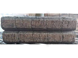 Peat ruf briquette for heating