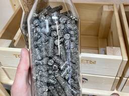 Pellet z łuski słonecznika luzem