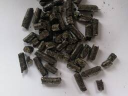 Пеллеты из лузги подсолнечника