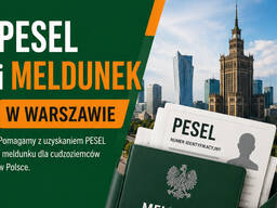 PESEL и meldunek в Варшаве. Все включено