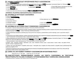 Польские рабочие приглашения (Oświadczenie) на 2 года!!