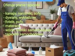 Pranie tapicerki meblowej, kanapy, fotele, dywane. Łublin i okolice
