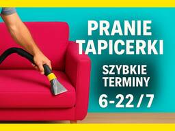 Pranie Tapicerki Sof Kanap Foteli Krzesel Wersalki Materaca Wyktadziny