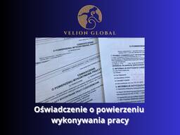Приглашение на работу (Oświadczenie o powierzeniu wykonywania pracy)
