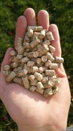 Production of fuel pellets from straw