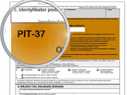 Расчет PIT-37 (ПИТ-37), коректа / Розрахунок декларації pit-37 (ПІТ-37)