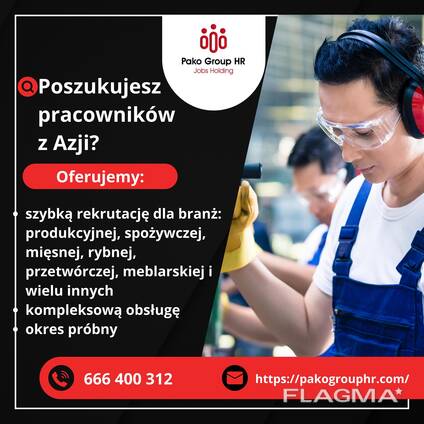 Poszukujesz pracowników z Azji? Pomożemy Ci z rekrutacją.