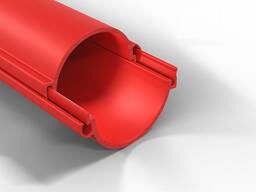 Rura dzielona 160 czerwona QRD Q-Systems osłonowa - 141 metr