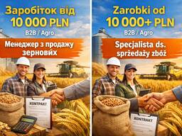Specjalista ds. sprzedaży zbóż (B2B / branża agro)