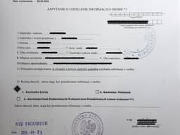 Справка о несудимости (Zaświadczenie o niekaralności)