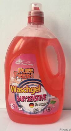 Стиральный порошок для стирки Pure fresh 3l Baby Sensitive
