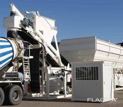 Swedish dry mix concrete plant SUMAB - IN STOCK and ready for delivery