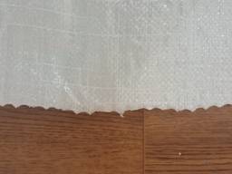 The bag is woven polypropylene