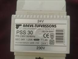 Transformator PSS 30 230/24V, 30VA , na szynę DIN, ob. modułowa