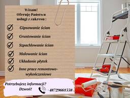 Usługi remontowo -wykończeniowe