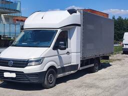 Volkswagen Crafter Podwozie 2,0TDI 177 zabudowa 10 paletowa z kabiną backsleeper