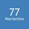 77 wariantow, JDG